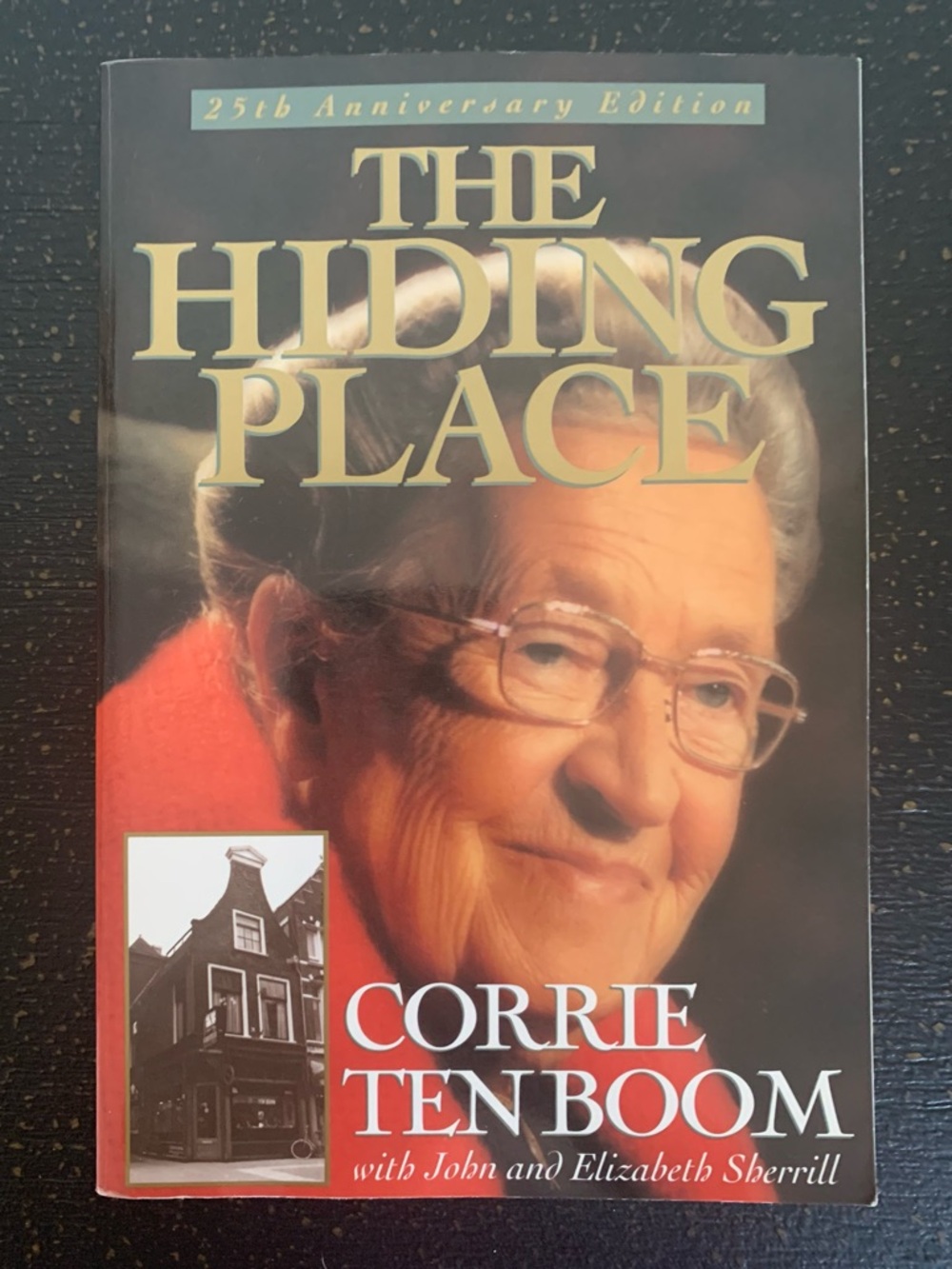 The Hiding Place by Corrie Ten Boom - Red Accent Cover
25th Anniversary